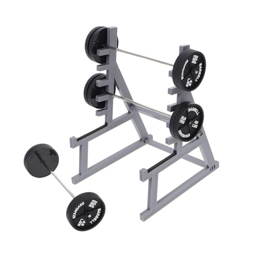 Mikikit 1Satz Fitnessgeräte Teiliges Puppenhaus Hantelbank mit Gewichten Lustiger Stifthalter für Schreibtisch und Gym für Kreative Bürogestaltung Mikikit 1Satz Fitnessgeräte Teiliges Puppenhaus Hantelbank mit Gewichten Lustiger Stifthalter für Schreibtisch und Gym für Kreative Bürogestaltung von Mikikit