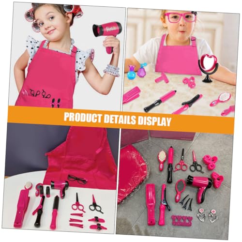 Mikikit 1Satz Friseursalon Spielset für Friseur Haartrockner Styling Werkzeugen Kreatives Rollenspiel für Jungen und Jahren Geburtstags Mikikit 1Satz Friseursalon Spielset für Friseur Haartrockner Styling Werkzeugen Kreatives Rollenspiel für Jungen und Jahren Geburtstags von Mikikit