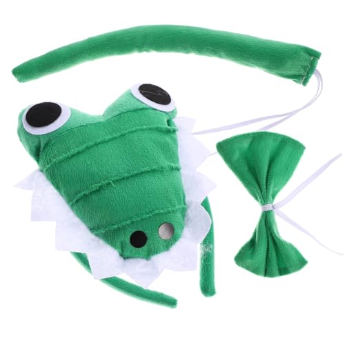 Mikikit 1Satz Kostüm Set Teiliges Cosplay Zubehör mit Stirnband Fliege für Halloween Mottopartys Handwerkskunst Leicht für Festliche Mikikit 1Satz Kostüm Set Teiliges Cosplay Zubehör mit Stirnband Fliege für Halloween Mottopartys Handwerkskunst Leicht für Festliche von Mikikit