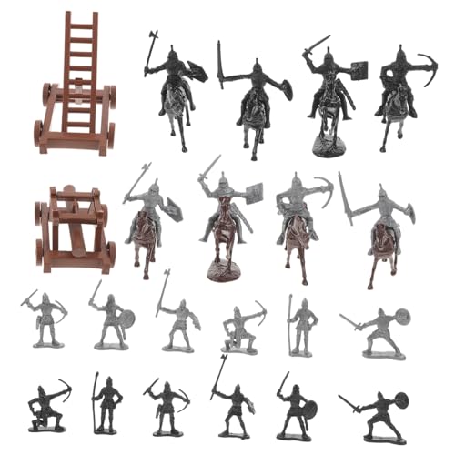 Mikikit 1Satz Soldaten Figuren Teiliges Mittelalterliches Modell für Sandtisch Dekoration und Miniaturszenen Sicher und Detailreich für Freunde Mikikit 1Satz Soldaten Figuren Teiliges Mittelalterliches Modell für Sandtisch Dekoration und Miniaturszenen Sicher und Detailreich für Freunde von Mikikit