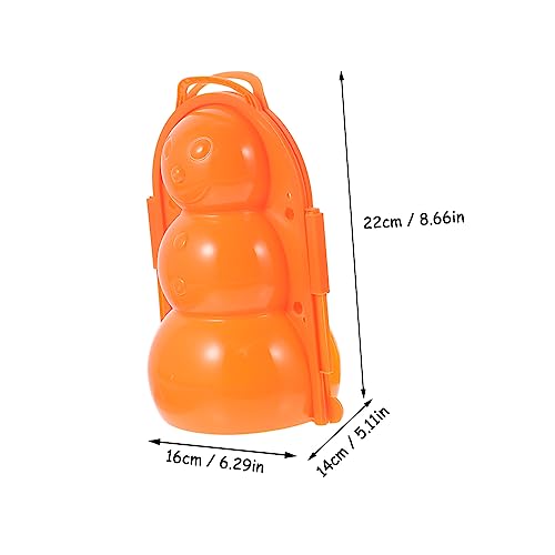 Mikikit 2 STÜCK Winter Former Teilig mit Niedlichen Formen Schneemann Pinguin aus Kinderfreundlichem Outdoor für Junge Mädchen und Jungen Sicher Langlebig Mikikit 2 STÜCK Winter Former Teilig mit Niedlichen Formen Schneemann Pinguin aus Kinderfreundlichem Outdoor für Junge Mädchen und Jungen Sicher Langlebig von Mikikit