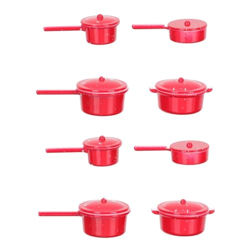 Mikikit 2 Sätze Miniatur Küchengeschirr Haushalt Mini Topf Mini Hausdekor Topfmodell Bezaubernde Mini Topfdekoration Kochspielset Kleine Töpfe Kleines 4 Stücke * 2 Mikikit 2 Sätze Miniatur Küchengeschirr Haushalt Mini Topf Mini Hausdekor Topfmodell Bezaubernde Mini Topfdekoration Kochspielset Kleine Töpfe Kleines 4 Stücke * 2 von Mikikit