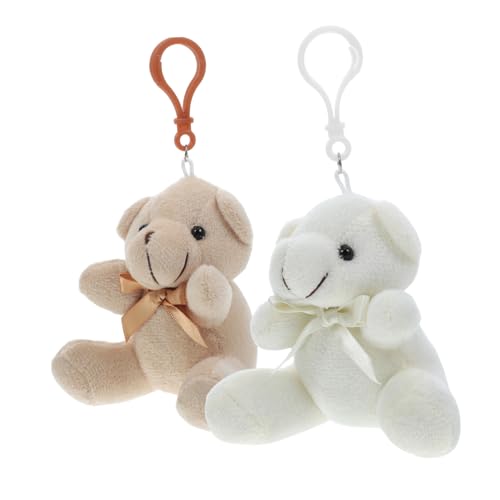 Mikikit 2 Stück Bogenpuppe Miniatur-Kuscheltiere Ausgestopfter Tierschlüsselbund winziger Bär kleine Bären ausgestopfter Bär kleiner Bär Minibär Bär Schlüsselanhänger PP Baumwolle Mikikit 2 Stück Bogenpuppe Miniatur-Kuscheltiere Ausgestopfter Tierschlüsselbund winziger Bär kleine Bären ausgestopfter Bär kleiner Bär Minibär Bär Schlüsselanhänger PP Baumwolle von Mikikit