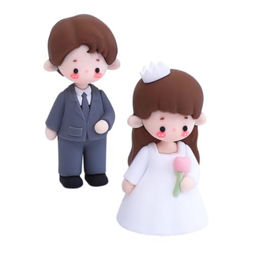 Mikikit 2 Stück Braut Und Bräutigampuppe Auto Inneneinrichtung Hochzeitstorte-topper-figuren Frau Kuchendeckel Kuchen -topper Für Frauen Vorspeise Topper Paar Skulptur Weiches Gummi Mikikit 2 Stück Braut Und Bräutigampuppe Auto Inneneinrichtung Hochzeitstorte-topper-figuren Frau Kuchendeckel Kuchen -topper Für Frauen Vorspeise Topper Paar Skulptur Weiches Gummi von Mikikit