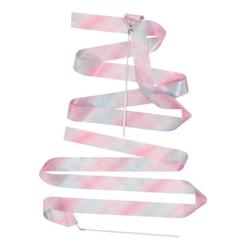 Mikikit 2 Stück Dekorative Bänder Tanzbänder Stäbe Partygeschenke Für Gymnastik Mädchen Tanzbänder Regenbogenbänder Sensorisches Tanzstreamer Tanzen Wirbeln Rosa Polyester Mikikit 2 Stück Dekorative Bänder Tanzbänder Stäbe Partygeschenke Für Gymnastik Mädchen Tanzbänder Regenbogenbänder Sensorisches Tanzstreamer Tanzen Wirbeln Rosa Polyester von Mikikit
