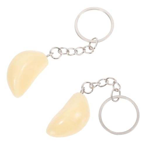 Mikikit 2 Stück Knoblauchmodell Künstlicher Gemüse Knoblauch Schlüsselring Knoblauch Schlüsselanhänger Knoblauch Ornament Mini Lebensmittel Schlüsselanhänger Lebensmittel Imitation Mikikit 2 Stück Knoblauchmodell Künstlicher Gemüse Knoblauch Schlüsselring Knoblauch Schlüsselanhänger Knoblauch Ornament Mini Lebensmittel Schlüsselanhänger Lebensmittel Imitation von Mikikit