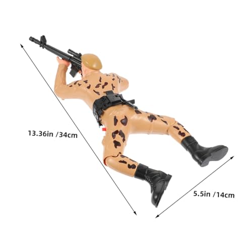 Mikikit 2 Stück Krabbelspielzeug Für Babysoldaten, Pädagogische Armee-actionfiguren Für Jungen, Krabbelspielzeug Aus Kunststoff Für Kleinkinder, Themenspielzeug Für Kinder, Verbessert Die Mikikit 2 Stück Krabbelspielzeug Für Babysoldaten, Pädagogische Armee-actionfiguren Für Jungen, Krabbelspielzeug Aus Kunststoff Für Kleinkinder, Themenspielzeug Für Kinder, Verbessert Die von Mikikit