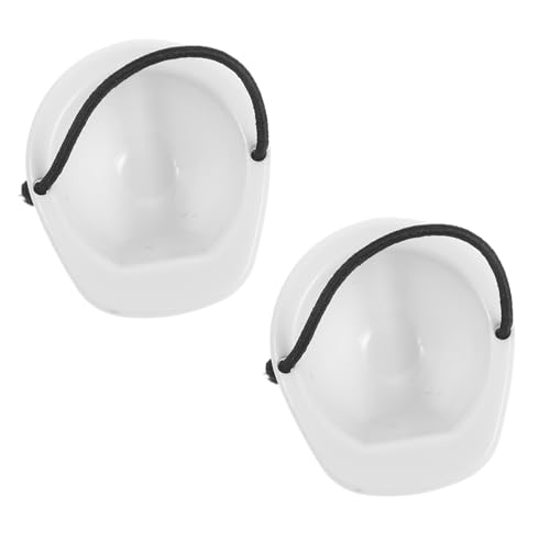 Mikikit 2 Stück Sicherheitshelm Für Haustiere Puppenhelm Miniaturhelm Für Haustiere Miniatur-schutzhelm Miniatur-bauhelm Miniatur-bauhut Mini-bauhut Plastik Weiß Mikikit 2 Stück Sicherheitshelm Für Haustiere Puppenhelm Miniaturhelm Für Haustiere Miniatur-schutzhelm Miniatur-bauhelm Miniatur-bauhut Mini-bauhut Plastik Weiß von Mikikit