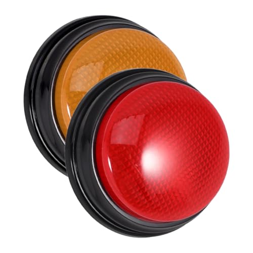 Mikikit 2 Stück Sound-Button-Requisite Summer-Taste Taste Mit Ton Ton- Und Lichttaste Party-Sound-Taste Lustiger Geräuschknopf Spielknöpfe Summer Lustige Soundtaste Plastik Mikikit 2 Stück Sound-Button-Requisite Summer-Taste Taste Mit Ton Ton- Und Lichttaste Party-Sound-Taste Lustiger Geräuschknopf Spielknöpfe Summer Lustige Soundtaste Plastik von Mikikit