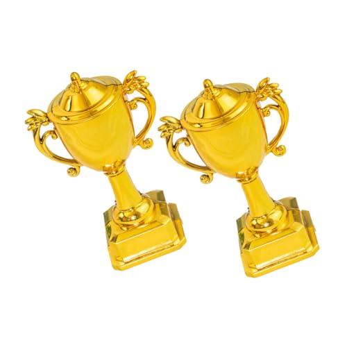 Mikikit 2 Stück Trophäendekoration Kind Jungs Party funkeln Mini-Trophäenbecher Kuchendekorationen für Männer Teilnahmetrophäe lustig Mini vergibt Trophäen Kuchen -Topper Plastik Golden Mikikit 2 Stück Trophäendekoration Kind Jungs Party funkeln Mini-Trophäenbecher Kuchendekorationen für Männer Teilnahmetrophäe lustig Mini vergibt Trophäen Kuchen -Topper Plastik Golden von Mikikit