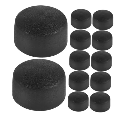 Mikikit 20 Stück Schwarze Kunststoff-endkappen Für Tischfußballstangen, 12,7 Mm, Spitzenschutzkappen Für Tischfußballpfosten, Kappen Und Stecker Für Kinder-tischfußballtisch-zubehör Mikikit 20 Stück Schwarze Kunststoff-endkappen Für Tischfußballstangen, 12,7 Mm, Spitzenschutzkappen Für Tischfußballpfosten, Kappen Und Stecker Für Kinder-tischfußballtisch-zubehör von Mikikit