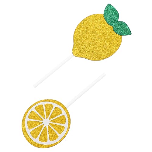 Mikikit 24 Stück Teiliges Zitronen Cupcake Tortensteck Gelbe Party Deko Sichere Frucht Aufsätze für Geburtstag Babyparty Limonaden Stand Mädchen und Jungen Feier Mikikit 24 Stück Teiliges Zitronen Cupcake Tortensteck Gelbe Party Deko Sichere Frucht Aufsätze für Geburtstag Babyparty Limonaden Stand Mädchen und Jungen Feier von Mikikit