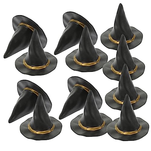 Mikikit 24Stücke Hexenhüte für Puppenhaus Dekoration Teiliges für Halloween und DIY Bastelprojekte Accessoires für Kreative und Festliche Anlässe Mikikit 24Stücke Hexenhüte für Puppenhaus Dekoration Teiliges für Halloween und DIY Bastelprojekte Accessoires für Kreative und Festliche Anlässe von Mikikit