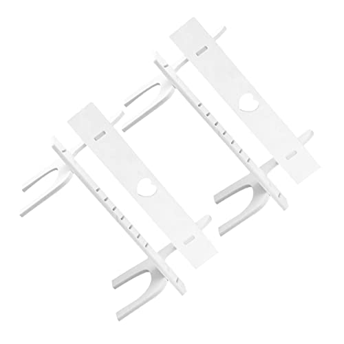 Mikikit 2Sätze Puppenstuhl DIY Puppenmöbel Hängende Fuß Puppenstühle für Foto Requisiten Kleine Holzpuppen Hocker Deko und Hintergrund für Puppenhaus von Mikikit