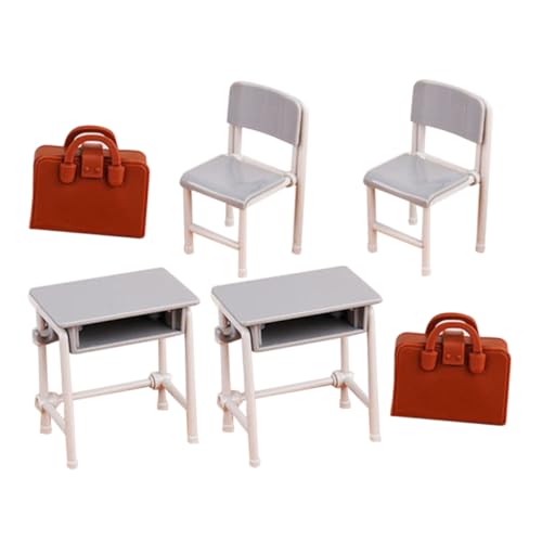 Mikikit 2Satz Miniaturmöbel für Puppenhaus Realistische Schul und Büroszene Mini Spielzeugrucksäcke für Sammler und Kinderzimmerdekoration Detailreiche Verarbeitung Mikikit 2Satz Miniaturmöbel für Puppenhaus Realistische Schul und Büroszene Mini Spielzeugrucksäcke für Sammler und Kinderzimmerdekoration Detailreiche Verarbeitung von Mikikit