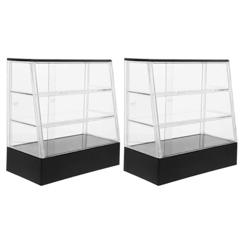 Mikikit 2Stücke Kuchenschrank aus Elegantes Puppenhaus Zubehör Stabil und Langlebig für Mini Küchendekor Farbenfrohe Lebensszenen im Puppenhaus Mikikit 2Stücke Kuchenschrank aus Elegantes Puppenhaus Zubehör Stabil und Langlebig für Mini Küchendekor Farbenfrohe Lebensszenen im Puppenhaus von Mikikit