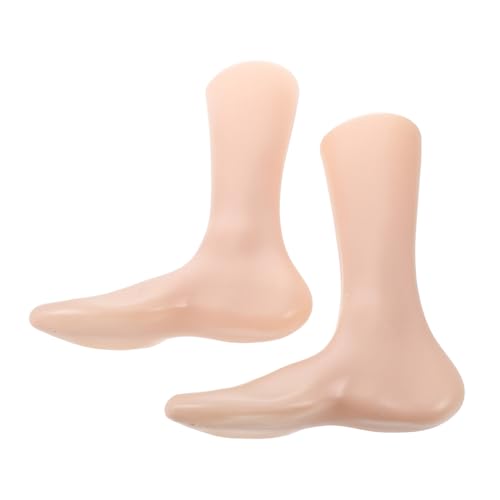 Mikikit 2Stücke Kunststoff Fuß Modell für Präsentation Realistische Fußanzeige für Schuhgeschäft und Einzelhandel für Displays und Fotostudios Männlicher Stil Mikikit 2Stücke Kunststoff Fuß Modell für Präsentation Realistische Fußanzeige für Schuhgeschäft und Einzelhandel für Displays und Fotostudios Männlicher Stil von Mikikit