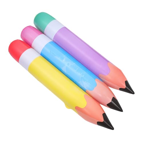 Mikikit 3 Stück Aufblasbares Bleistiftspielzeug Jumbo-bleistiftspielzeug Großer Bleistift Dekoration Aufblasbare Bleistift-requisiten Vorschulkind Hallo Bleistiftspielzeug Für Pvc Mikikit 3 Stück Aufblasbares Bleistiftspielzeug Jumbo-bleistiftspielzeug Großer Bleistift Dekoration Aufblasbare Bleistift-requisiten Vorschulkind Hallo Bleistiftspielzeug Für Pvc von Mikikit