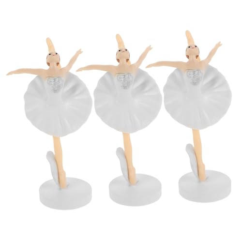 Mikikit 3 Stück Kuchendekorationsverzierungen Rosa Ornament Topper Party girly Wunder kuchen dekoration geburtstagsdekoration Dekorieren von Balletttorten Ballett Dekorationen PVC Weiß Mikikit 3 Stück Kuchendekorationsverzierungen Rosa Ornament Topper Party girly Wunder kuchen dekoration geburtstagsdekoration Dekorieren von Balletttorten Ballett Dekorationen PVC Weiß von Mikikit