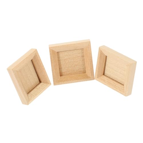 Mikikit 3 Stück Mini -fotorahmen Ornamente Klein Puppe Miniatur Mini-bilderrahmen Dollhouse Dekorationen Fotorahmen Basteln Mini-Dekoration Fotorahmenverzierung Mikro-fotorahmen Holz Beige Mikikit 3 Stück Mini -fotorahmen Ornamente Klein Puppe Miniatur Mini-bilderrahmen Dollhouse Dekorationen Fotorahmen Basteln Mini-Dekoration Fotorahmenverzierung Mikro-fotorahmen Holz Beige von Mikikit