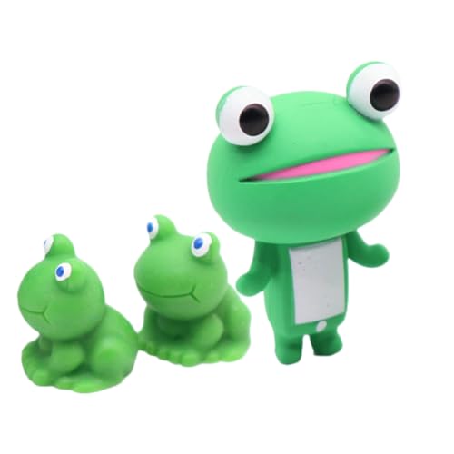 Mikikit 3 Stück Puppenhausdekoration Für Frosch Kind Miniatur Mini-frösche Mikrolandschaftsornament Mikrolandschaftsdekoration Desktop-Ornament Harz Light Green Mikikit 3 Stück Puppenhausdekoration Für Frosch Kind Miniatur Mini-frösche Mikrolandschaftsornament Mikrolandschaftsdekoration Desktop-Ornament Harz Light Green von Mikikit