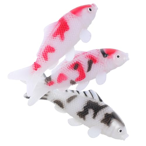 Mikikit 3 Stück Teiliges Mini Koi Fisch Schwimmend Realistische Aquarien Deko und Kinderspielzeug Kompakte Miniatur Figuren für Teich Schreibtisch und Kreative Lernumgebung Mikikit 3 Stück Teiliges Mini Koi Fisch Schwimmend Realistische Aquarien Deko und Kinderspielzeug Kompakte Miniatur Figuren für Teich Schreibtisch und Kreative Lernumgebung von Mikikit