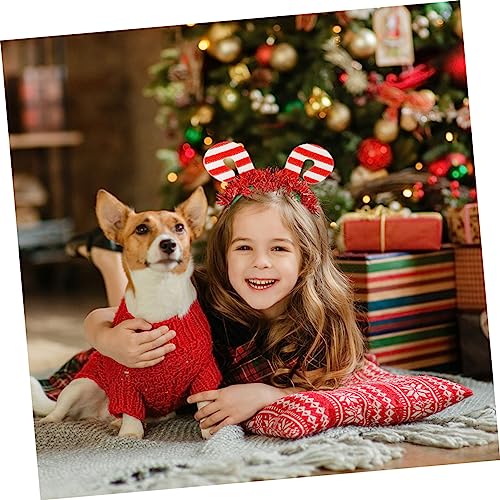 Mikikit 3 Stück Teiliges Weihnachts Haarreif mit Rot Weißer Zuckerstangen Dekoration Kreative Party Haarschmuck für Junge Mädchen Langlebig und Komfortabel aus Vliesstoff für Festliche Mikikit 3 Stück Teiliges Weihnachts Haarreif mit Rot Weißer Zuckerstangen Dekoration Kreative Party Haarschmuck für Junge Mädchen Langlebig und Komfortabel aus Vliesstoff für Festliche von Mikikit