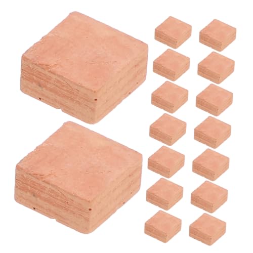 Mikikit 30 Stück Miniatur-Essens- und Spielzeugszenen Modellbaumaterialien Mauerziegelmodell Miniatur-Ziegelmasse Ziegel-Modell Miniaturbausteine Ton Light Brown Mikikit 30 Stück Miniatur-Essens- und Spielzeugszenen Modellbaumaterialien Mauerziegelmodell Miniatur-Ziegelmasse Ziegel-Modell Miniaturbausteine Ton Light Brown von Mikikit