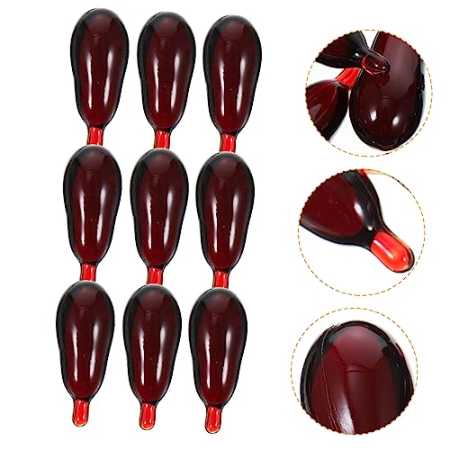 Mikikit 30Stücke Halloween Blutpillen Trickspielzeug für Cosplay und Partys Gruselige Erbrechkapseln Schwarz Rot für Aprilscherze und Schaurige Inszenierungen Mikikit 30Stücke Halloween Blutpillen Trickspielzeug für Cosplay und Partys Gruselige Erbrechkapseln Schwarz Rot für Aprilscherze und Schaurige Inszenierungen von Mikikit