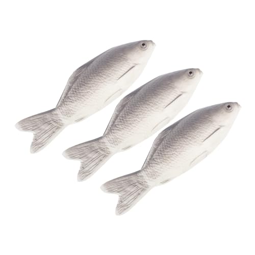 Mikikit 3Stücke Künstliche Fischform Dekoration Teiliges Realistische Fischmodelle für Heim und Büroschmuck Kreativität Mikikit 3Stücke Künstliche Fischform Dekoration Teiliges Realistische Fischmodelle für Heim und Büroschmuck Kreativität von Mikikit