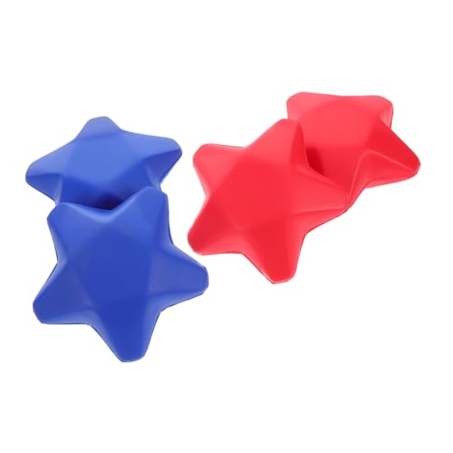 Mikikit 4 Stück Fünfzackiger Sterngriffball Handgriff-übungsgerät Squeeze-bälle Trainieren Sensorischer Sternball Druckstresskugel Fingergreifer Trainer Handgriff-kraftball Massagebälle Pu Mikikit 4 Stück Fünfzackiger Sterngriffball Handgriff-übungsgerät Squeeze-bälle Trainieren Sensorischer Sternball Druckstresskugel Fingergreifer Trainer Handgriff-kraftball Massagebälle Pu von Mikikit
