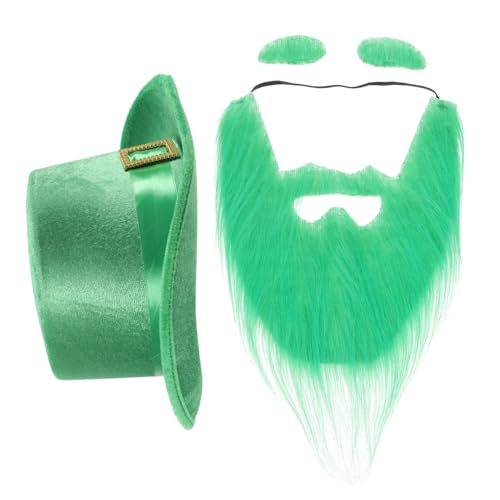 Mikikit 4 Stück Klee Hut Kobold Kleeblatt gefälscht Bausatz Mann Zubehör st patricks day hut st patricks day kostüme für damen irisches Festkostüm St. Patricks Day Zylinder Samt Grün Mikikit 4 Stück Klee Hut Kobold Kleeblatt gefälscht Bausatz Mann Zubehör st patricks day hut st patricks day kostüme für damen irisches Festkostüm St. Patricks Day Zylinder Samt Grün von Mikikit