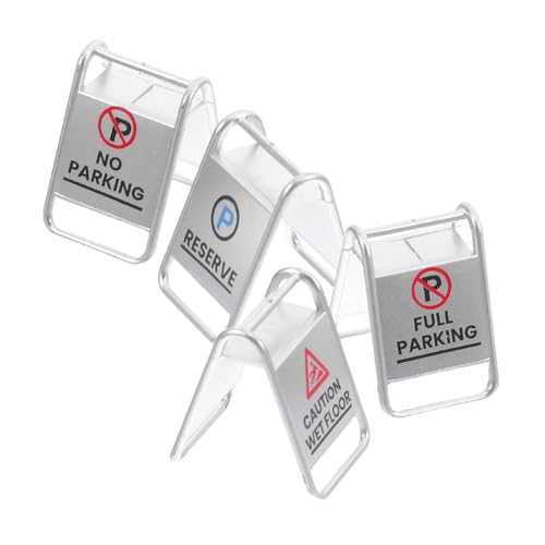Mikikit 4 Stück Simulierte Verkehrszeichen Spielset Teilig Verkehrssicherheits Miniatur Parkzeichen Lernspielzeug für Kognitive Entwicklung und Interaktives Verkehrstraining Mikikit 4 Stück Simulierte Verkehrszeichen Spielset Teilig Verkehrssicherheits Miniatur Parkzeichen Lernspielzeug für Kognitive Entwicklung und Interaktives Verkehrstraining von Mikikit