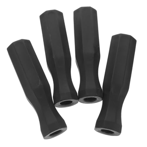 Mikikit 4 Stück praktische Kickergriffe Kicker Ersatzgriffe Finger klein Multi Fußball-Griffteile austauschbare Kickergriffe Tischfußballzubehör Kicker Zubehör PVC Schwarz Mikikit 4 Stück praktische Kickergriffe Kicker Ersatzgriffe Finger klein Multi Fußball-Griffteile austauschbare Kickergriffe Tischfußballzubehör Kicker Zubehör PVC Schwarz von Mikikit