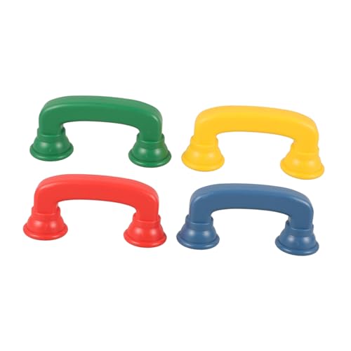 Mikikit 4Stücke Flüstertelefone für Pädagogisches Formerkennung Ergonomisches Design für Kleine Hände für Kreative Rollenspiele und Lernaktivitäten von Mikikit