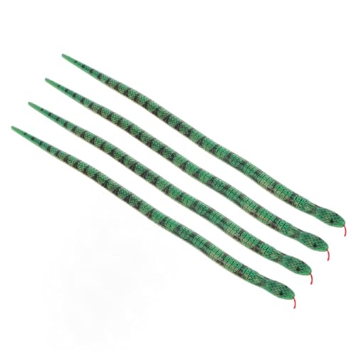 Mikikit 4Stücke Holzschlangen Modell Flexible Gegliederte Schlangen für Halloween Deko und DIY Bastelprojekte Realistische Holzschlangen für Streiche und Partyzubehör Mikikit 4Stücke Holzschlangen Modell Flexible Gegliederte Schlangen für Halloween Deko und DIY Bastelprojekte Realistische Holzschlangen für Streiche und Partyzubehör von Mikikit