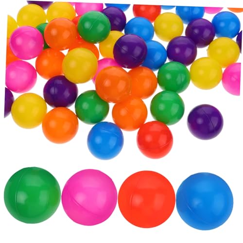 Mikikit 50 Stück Bobo-Ball- Plastikkugeln Bälle für Bällebad Bunte Bälle Ballspielzeug für die Zeltgrube Bällebad für Babys kleines Bällebad Wasserspielzeug Schwimmbecken Bällebad Mikikit 50 Stück Bobo-Ball- Plastikkugeln Bälle für Bällebad Bunte Bälle Ballspielzeug für die Zeltgrube Bällebad für Babys kleines Bällebad Wasserspielzeug Schwimmbecken Bällebad von Mikikit
