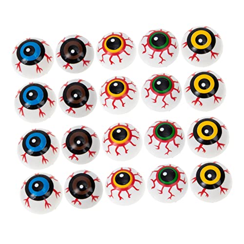Mikikit 50Stücke Halloween Augäpfel Gruselige Deko für Partys Hohl Augen Requisiten Schaurige und Kreative Anwendungen Mikikit 50Stücke Halloween Augäpfel Gruselige Deko für Partys Hohl Augen Requisiten Schaurige und Kreative Anwendungen von Mikikit