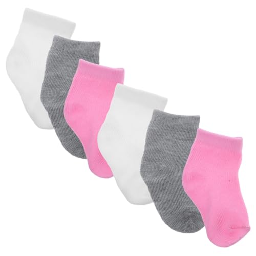 Mikikit 6 Paar Mini-puppensocken, 18-Zoll-puppensocken, Miniatursocken, Amerikanische Puppensocken, 18-Zoll-puppenkleidung, Zubehör Für 18-Zoll-Puppen Mikikit 6 Paar Mini-puppensocken, 18-Zoll-puppensocken, Miniatursocken, Amerikanische Puppensocken, 18-Zoll-puppenkleidung, Zubehör Für 18-Zoll-Puppen von Mikikit