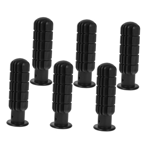 Mikikit 6 Stück Tischfußballgriff Tischfußballzubehör Austauschbarer Kickergriff Ersatz-kickergriff Tischfußballstangengriffe Kickerstangengriff Tischfußball-Griff Kickergriffe PVC Black Mikikit 6 Stück Tischfußballgriff Tischfußballzubehör Austauschbarer Kickergriff Ersatz-kickergriff Tischfußballstangengriffe Kickerstangengriff Tischfußball-Griff Kickergriffe PVC Black von Mikikit