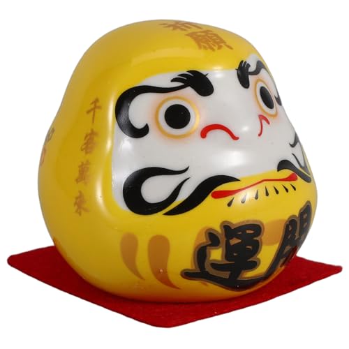 Mikikit 6 cm Japanische Figur Aus Keramik Heimdekoration Japanisches Glückssymbol Auto-armaturenbrett- Mikikit 6 cm Japanische Figur Aus Keramik Heimdekoration Japanisches Glückssymbol Auto-armaturenbrett- von Mikikit