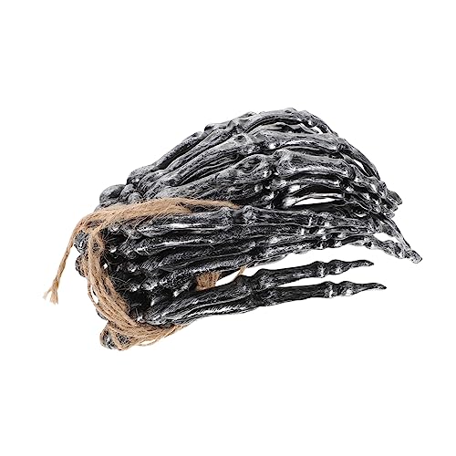 Mikikit 6Stücke Halloween Skelett Hände Deko Gruselige Handknochen für Halloween Spukhaus und Horror Partys Klassische Party Requisiten für Kreative Dekoration Mikikit 6Stücke Halloween Skelett Hände Deko Gruselige Handknochen für Halloween Spukhaus und Horror Partys Klassische Party Requisiten für Kreative Dekoration von Mikikit