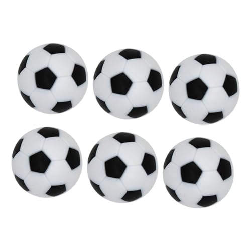 Mikikit 6Stücke Mini Tischfußballbälle Tischfußball Ersatzbälle Robuste und Farbenfrohe Kickerbälle für Standard Tischfußballtische für Erwachsene Langlebig Mikikit 6Stücke Mini Tischfußballbälle Tischfußball Ersatzbälle Robuste und Farbenfrohe Kickerbälle für Standard Tischfußballtische für Erwachsene Langlebig von Mikikit