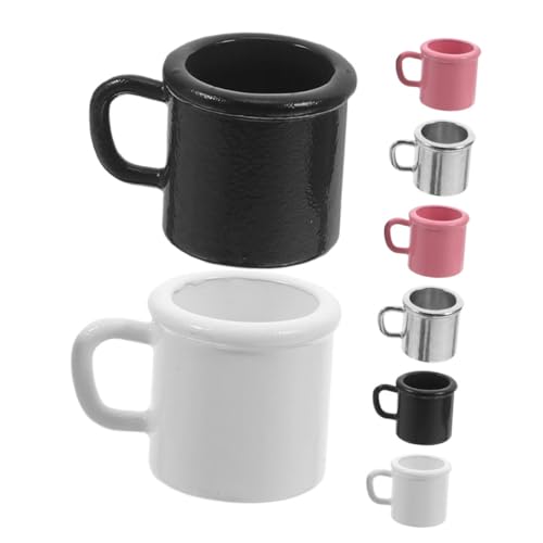 Mikikit 8 Stück Teiliges Mini Teetassen aus Robustem Legierungs Material Vielseitig Einsetzbar als Puppenhaus Deko und Sammlerstücke Farblich Assortiert für Schlafzimmer und Wohnzimmer Mikikit 8 Stück Teiliges Mini Teetassen aus Robustem Legierungs Material Vielseitig Einsetzbar als Puppenhaus Deko und Sammlerstücke Farblich Assortiert für Schlafzimmer und Wohnzimmer von Mikikit
