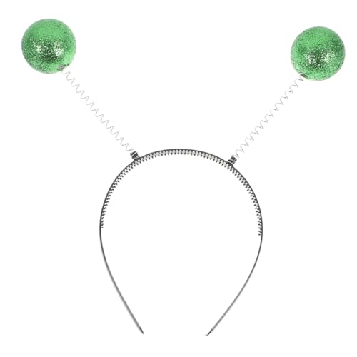 Mikikit Alien-Stirnband Glitzer-Party-Stirnbänder Alien-Party-Haarbänder Cosplay Alien Haarreifen Alien-Haarbänder Alien-Antennen-Stirnband für Erwachsene Plastik Green Mikikit Alien-Stirnband Glitzer-Party-Stirnbänder Alien-Party-Haarbänder Cosplay Alien Haarreifen Alien-Haarbänder Alien-Antennen-Stirnband für Erwachsene Plastik Green von Mikikit