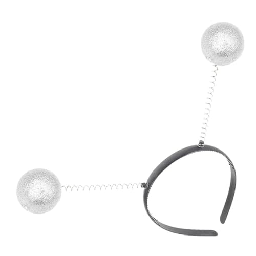 Mikikit Antennenstirnband Kind Alien sprengen Requisiten Alien-Kostüm dekorative Stirnbänder Alien-Stirnband-Party Party-Kopfschmuck Alien-Stirnbänder Plastik Silver Mikikit Antennenstirnband Kind Alien sprengen Requisiten Alien-Kostüm dekorative Stirnbänder Alien-Stirnband-Party Party-Kopfschmuck Alien-Stirnbänder Plastik Silver von Mikikit