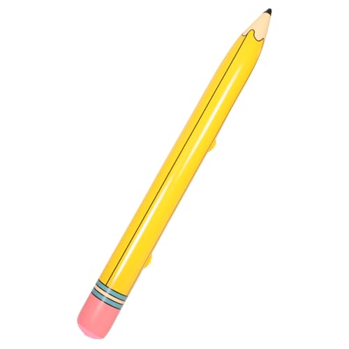 Mikikit Aufblasbarer Bleistift für Schuldekoration PVC Bleistiftballon Lustige Deko für Geburtstagsfeiern und Klassenzimmer Tragbar und Einfach zu Lagern Mikikit Aufblasbarer Bleistift für Schuldekoration PVC Bleistiftballon Lustige Deko für Geburtstagsfeiern und Klassenzimmer Tragbar und Einfach zu Lagern von Mikikit