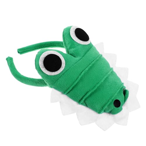 Mikikit Cartoon Stirnband Cosplay Haarschmuck für Partys Festivals und Halloween Plüschmaterial Bequem und Langlebig für Altersgruppen von Mikikit