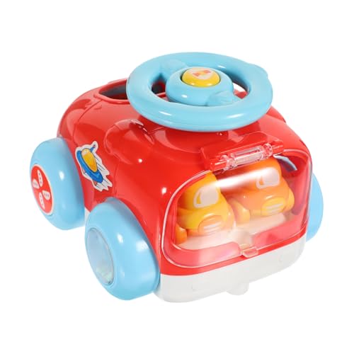 Mikikit Ejektionswagen für Kleinkinder Katapultspielzeug mit Leuchtenden Farben und Cartoon Design für Feinmotorik und Kreativität für Drinnen und Draußen Mikikit Ejektionswagen für Kleinkinder Katapultspielzeug mit Leuchtenden Farben und Cartoon Design für Feinmotorik und Kreativität für Drinnen und Draußen von Mikikit