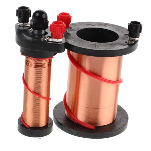 Mikikit Elektromagnetische Induktionsspule Physik Experimentierspule Unterrichtsgerät für Vielseitige Elektromagnetische Solenoidspule für Physikalische Experimente Einfache Handhabung Mikikit Elektromagnetische Induktionsspule Physik Experimentierspule Unterrichtsgerät für Vielseitige Elektromagnetische Solenoidspule für Physikalische Experimente Einfache Handhabung von Mikikit